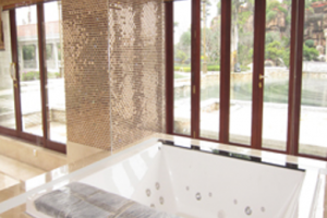 Hong Kong Residential Project  (Glass / Marble Mosaic)
