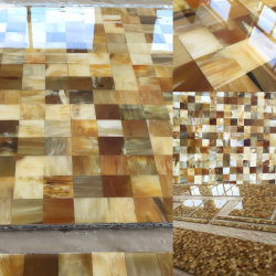 Natural Cow Horn Tile